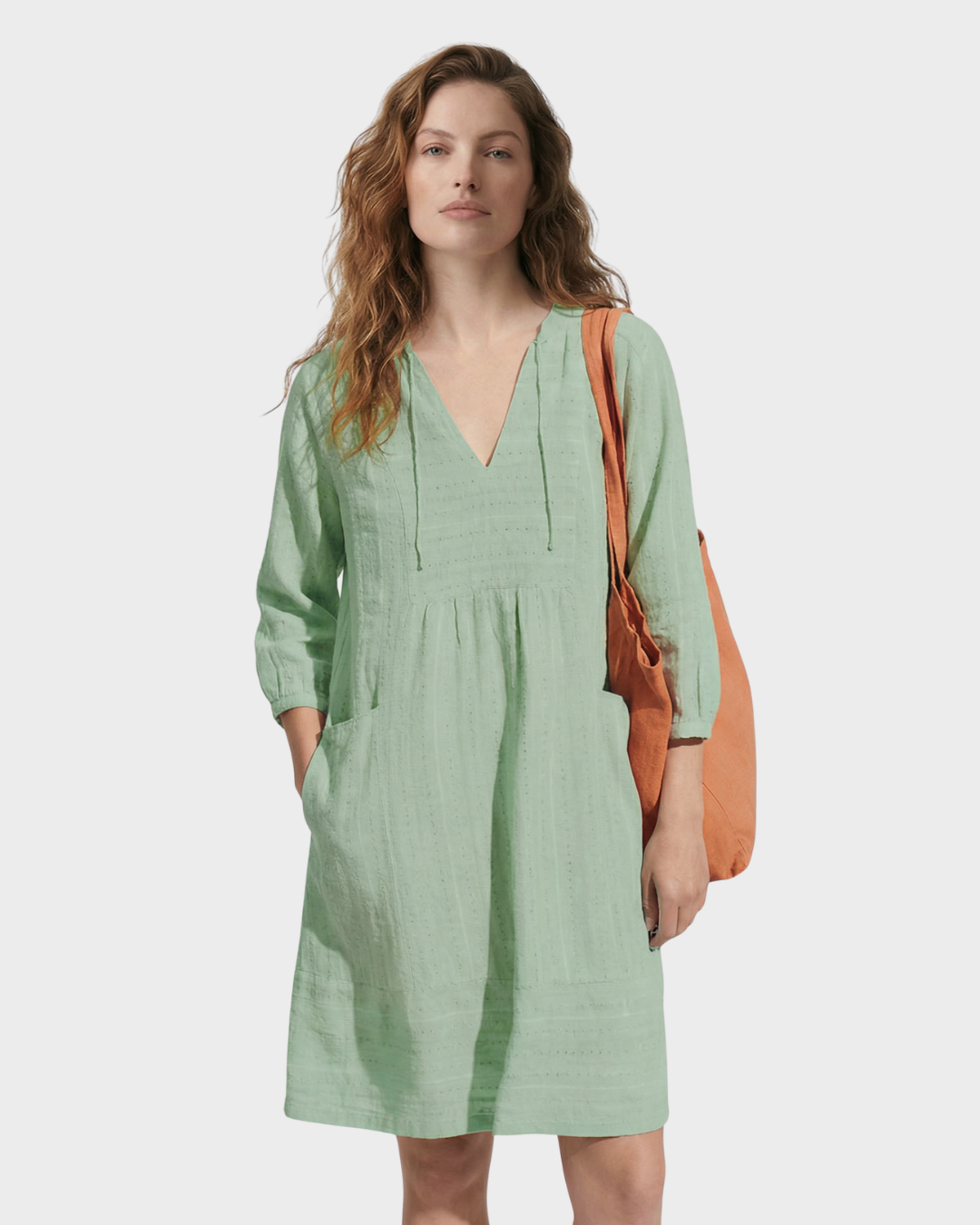 Vestido casual de algodón