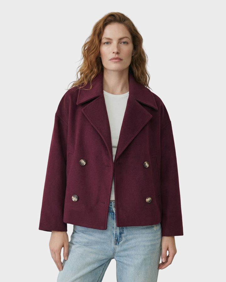 Chaqueta Corta de Doble Botonadura