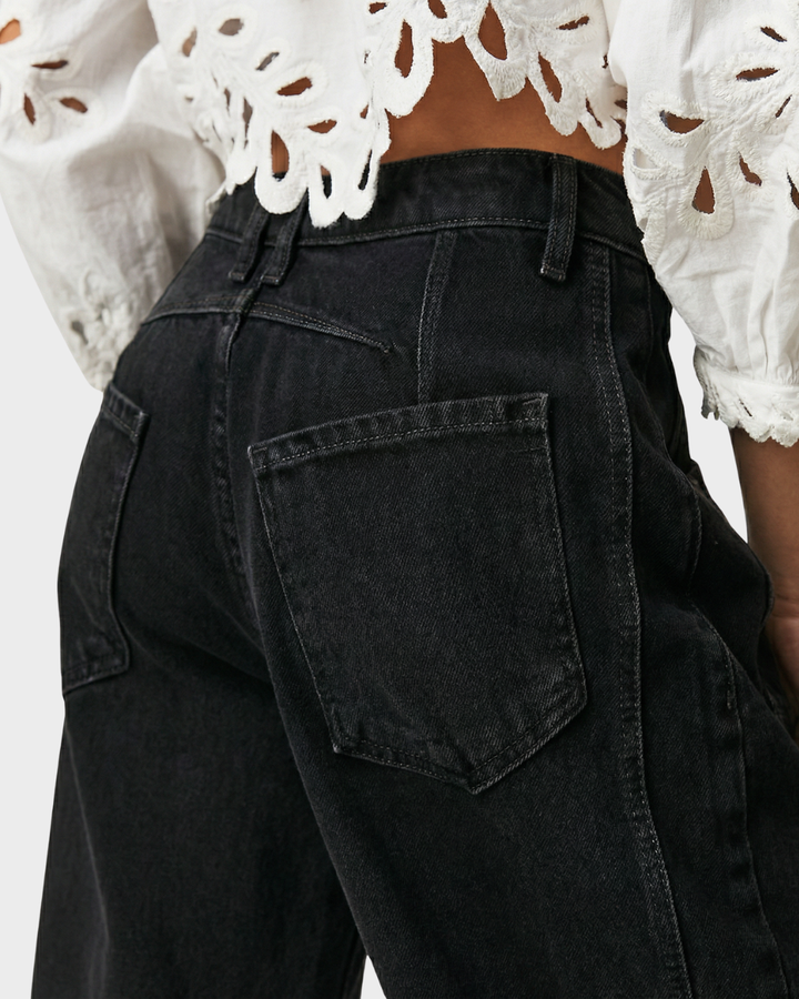 Pantalón de Mezclilla Ancho