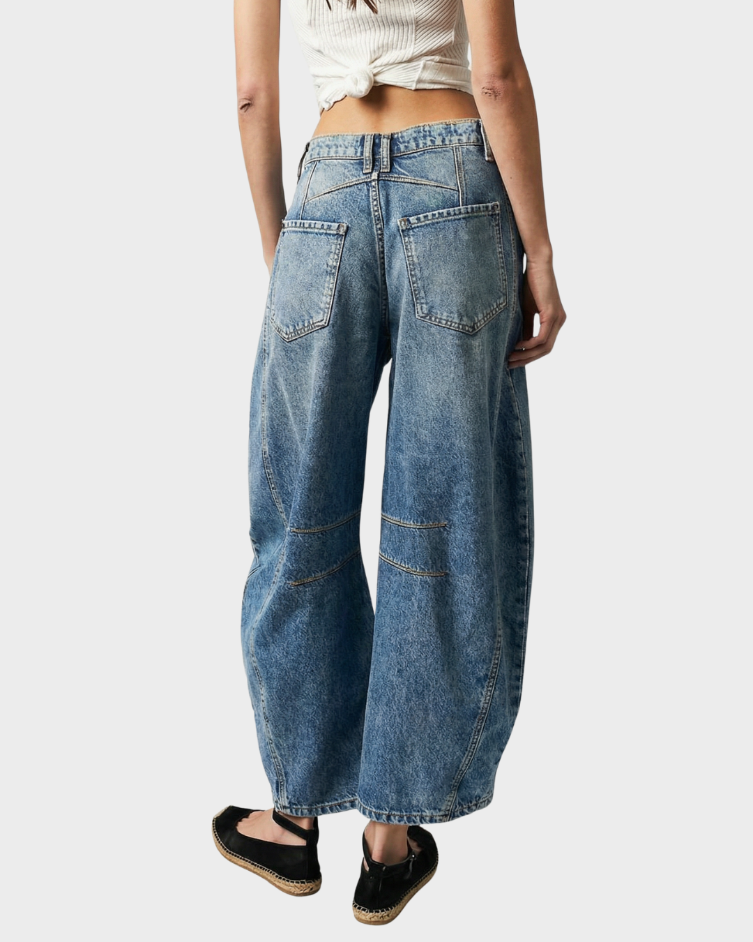 Pantalón de Mezclilla Ancho