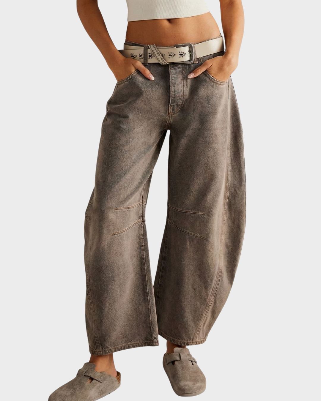 Pantalón de Mezclilla Ancho