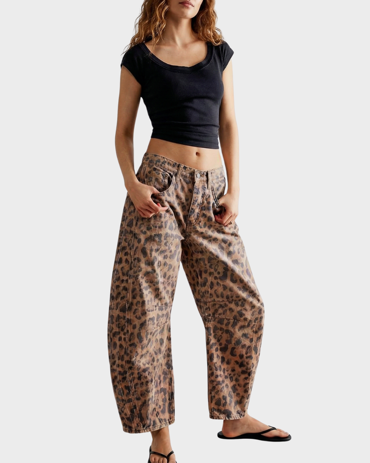 Pantalón de Mezclilla Ancho