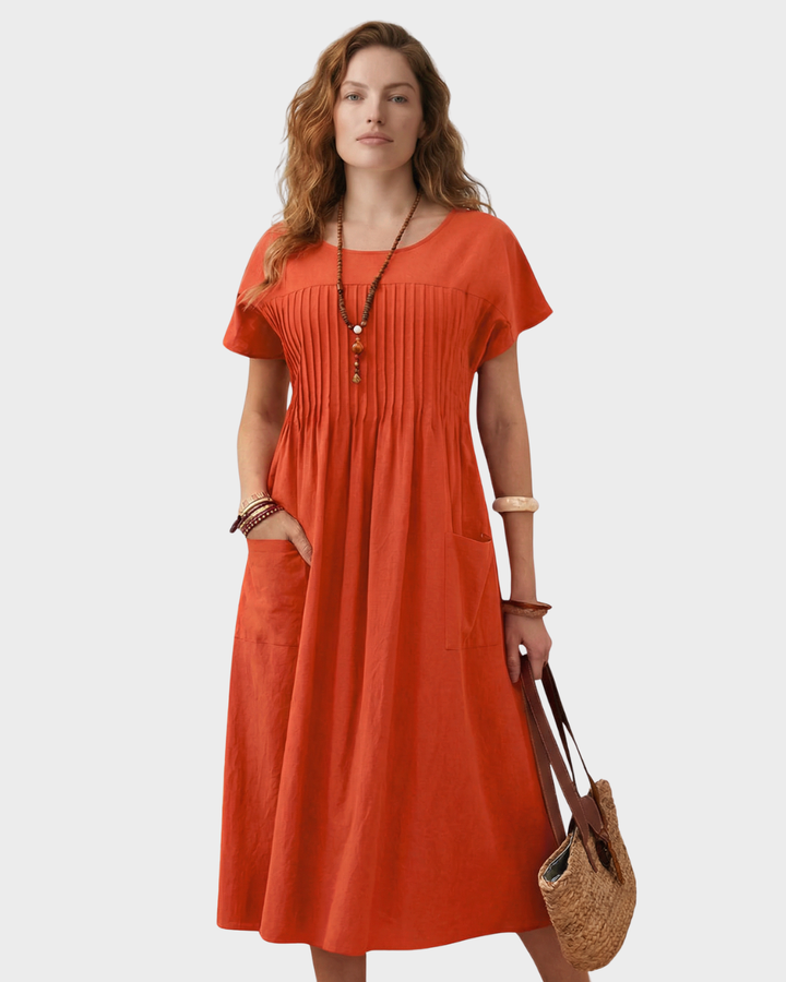 Vestido de algodón para mujer