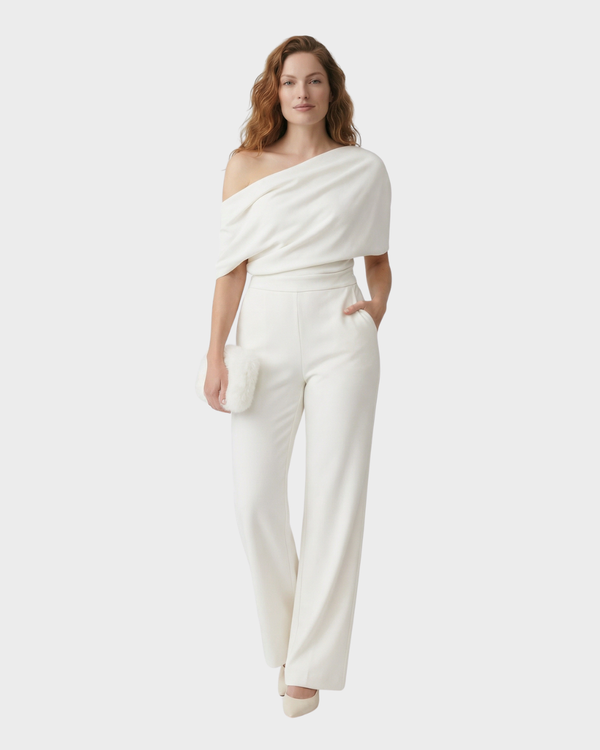Conjunto de pantalón y blusa elegante