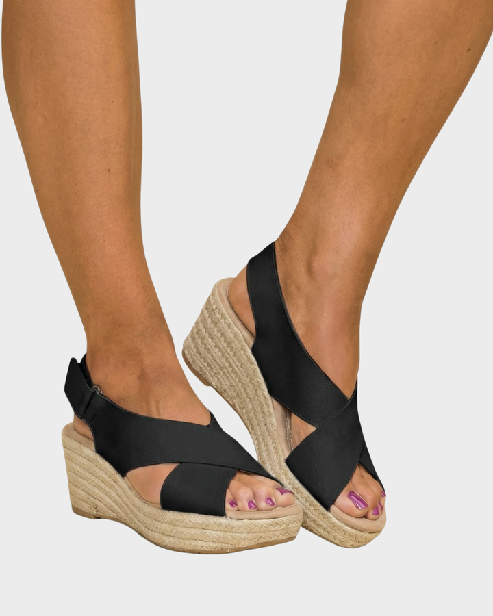 Sandalias de cuña para mujer