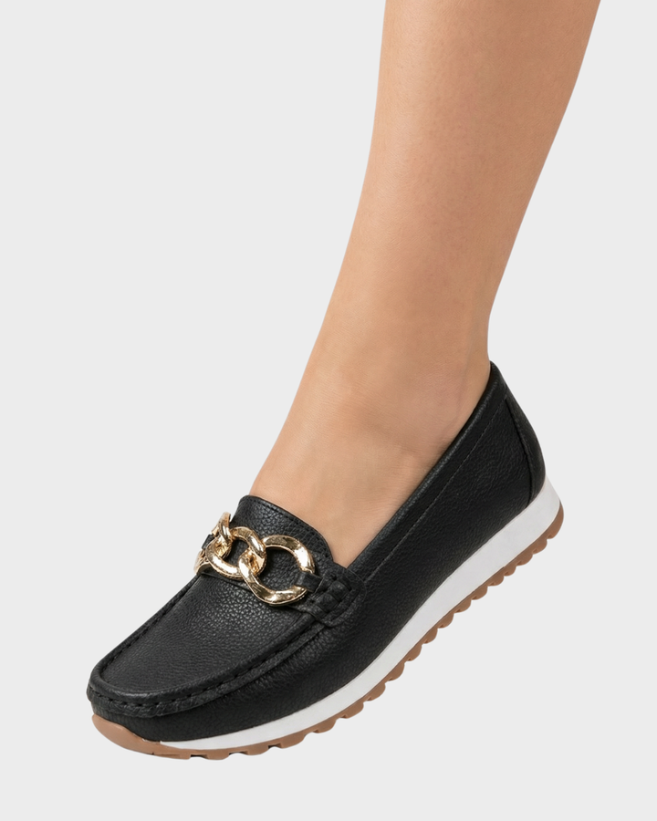 Zapatos tipo mocasín de mujer