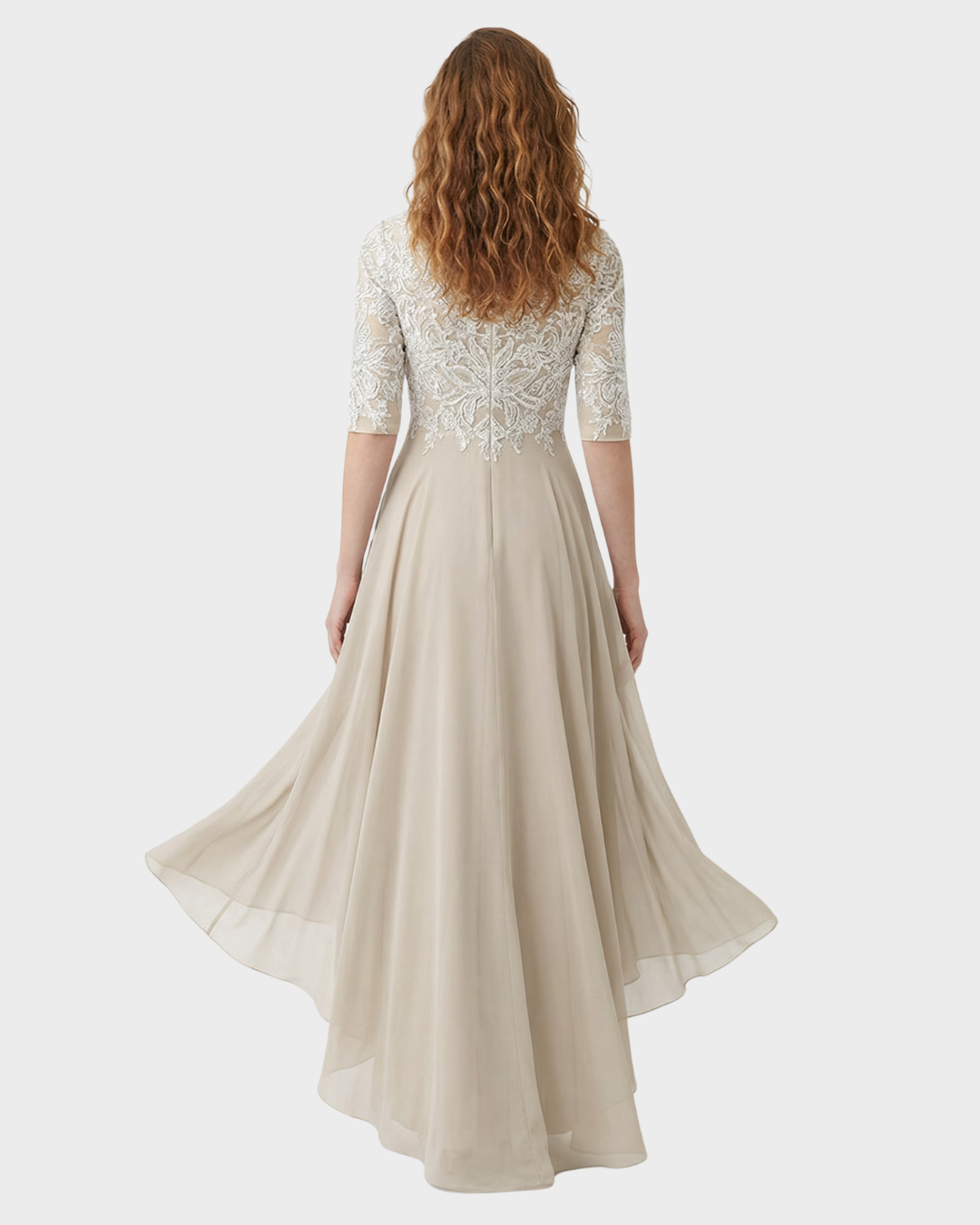 Vestido de cocktail con encaje