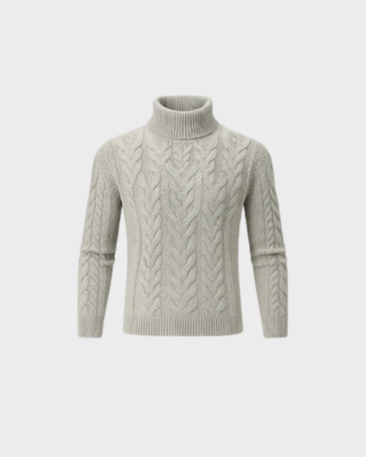 Suéter de cuello alto – elegancia y comodidad