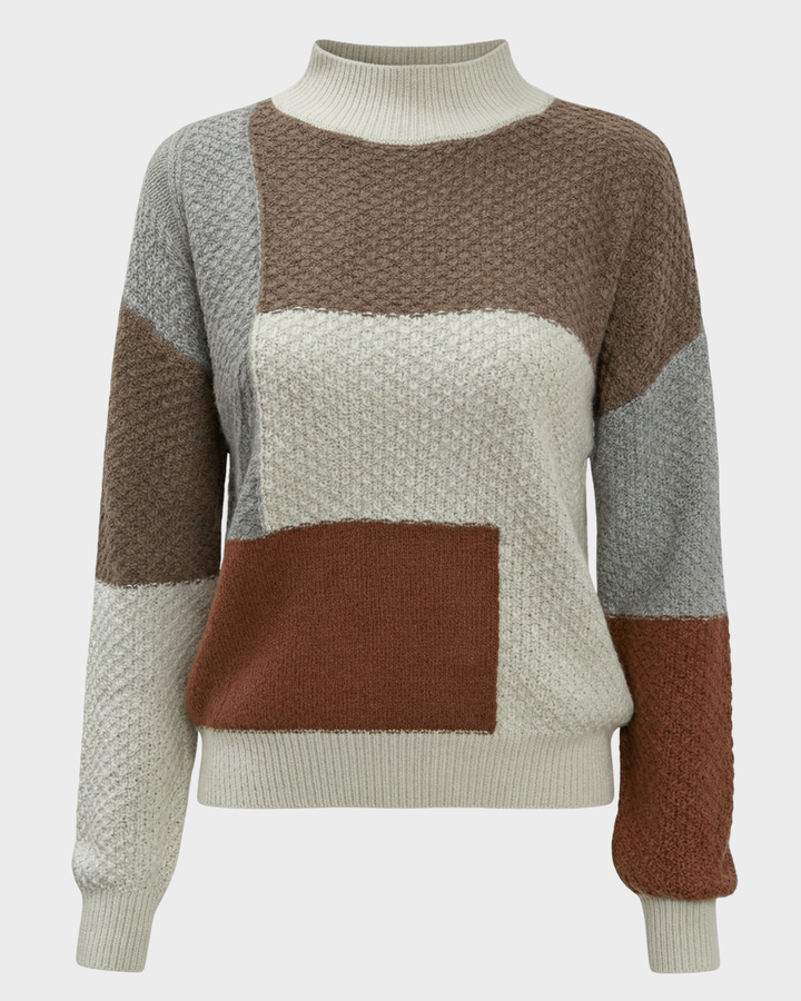 Suéter de Punto a Rayas