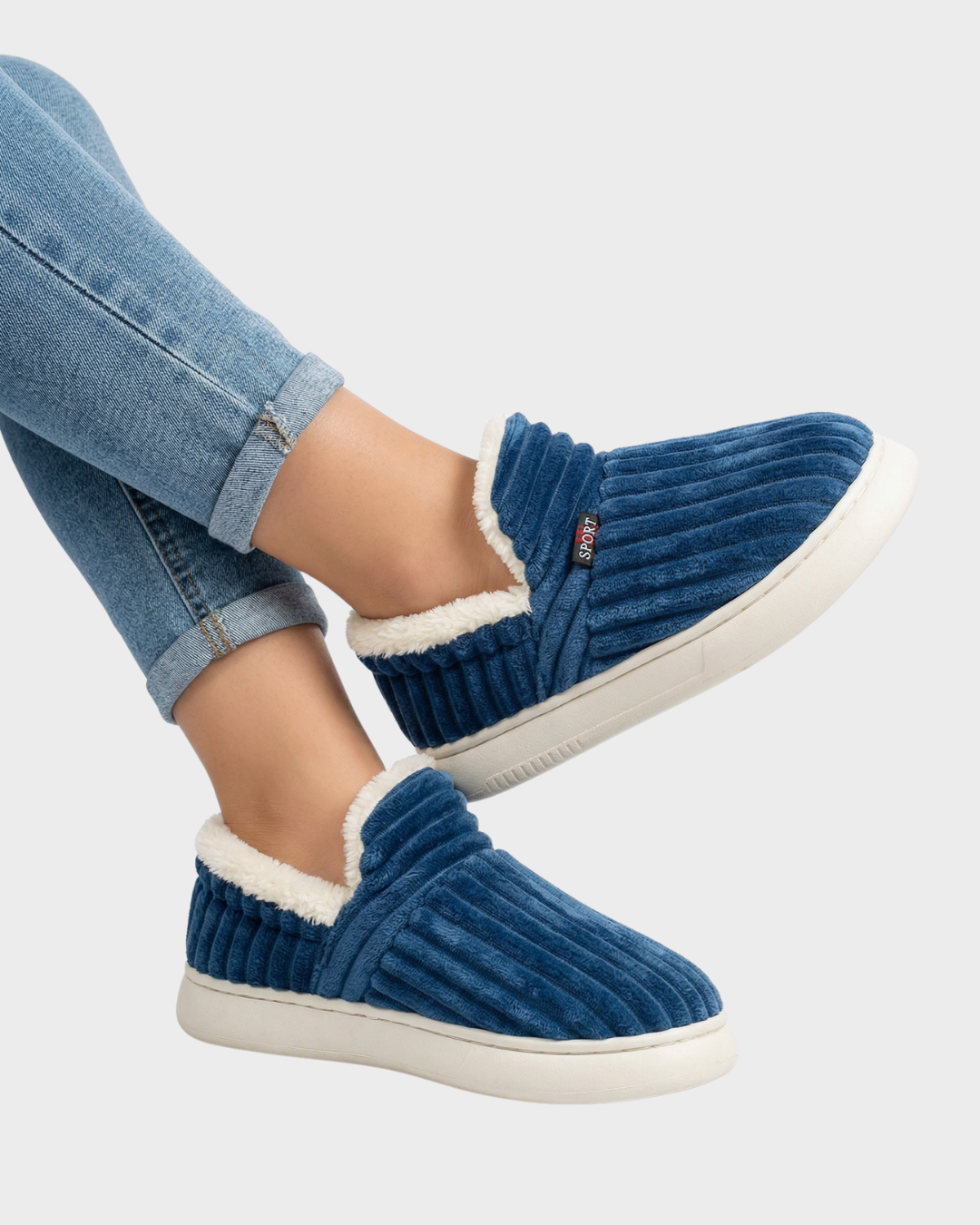 Zapatillas de felpa para mujer