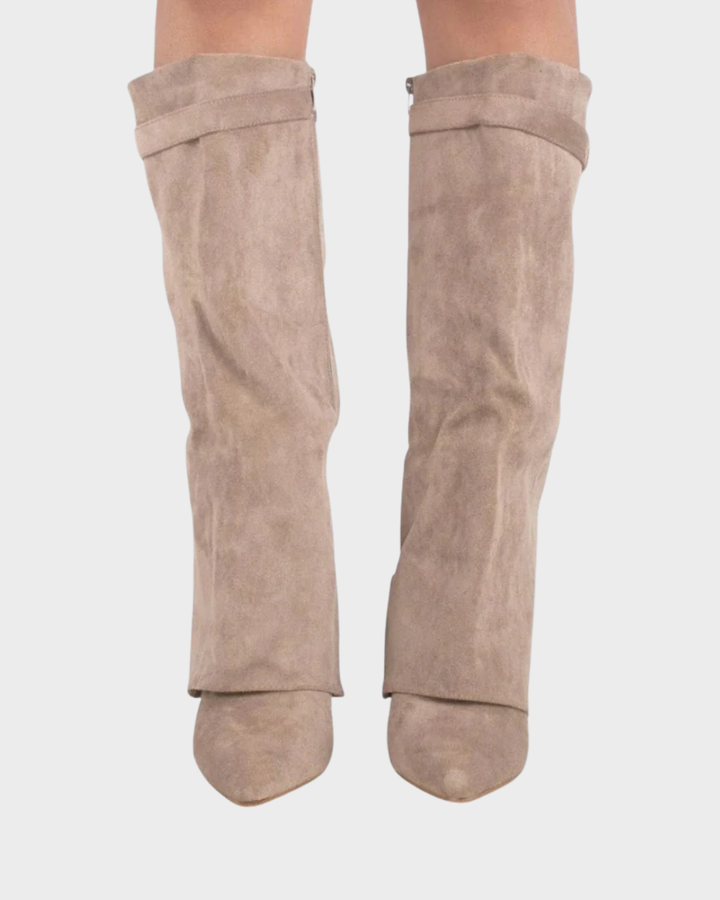 Bota de Mujer de Cuero para Otoño