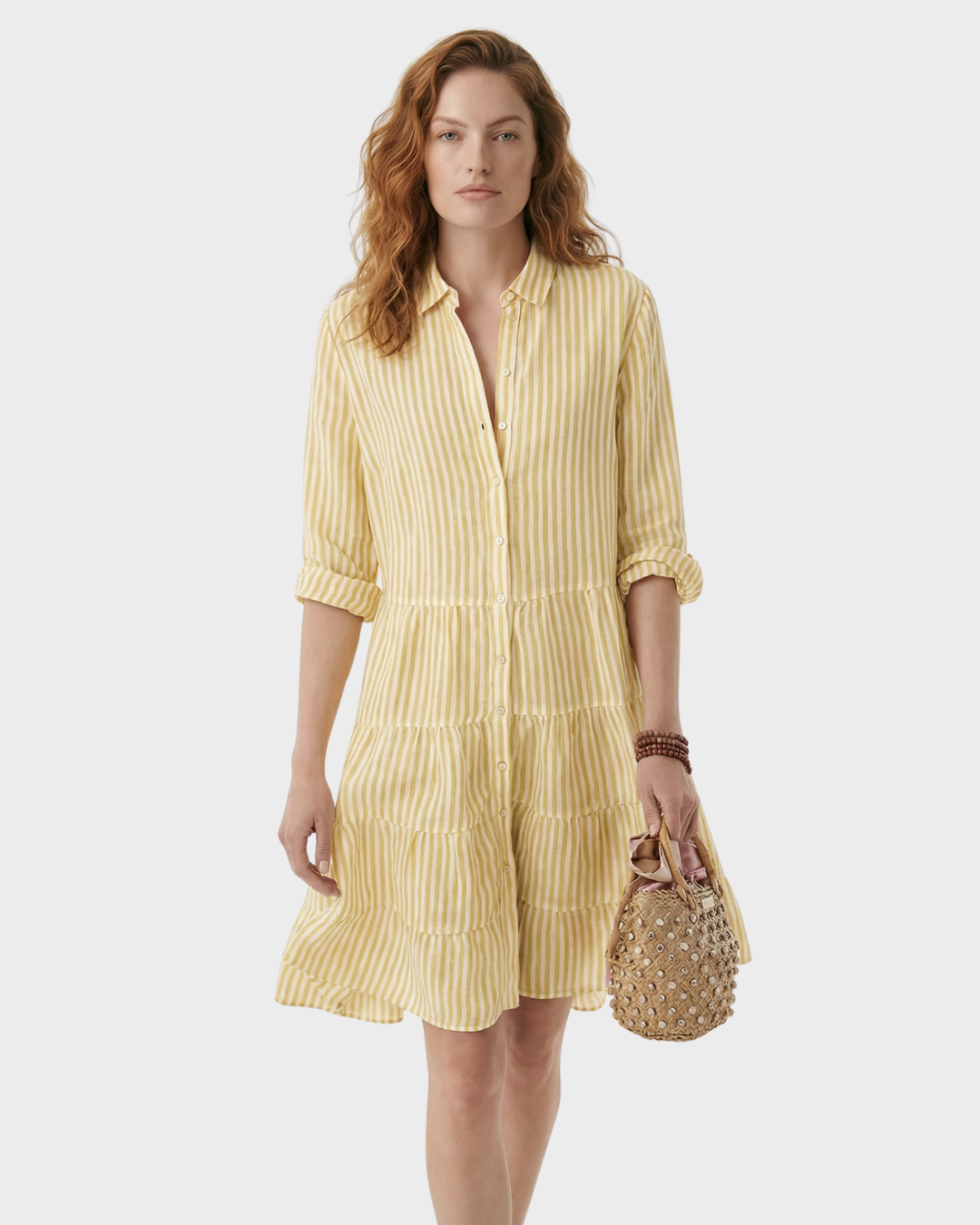 Vestido de mujer a rayas