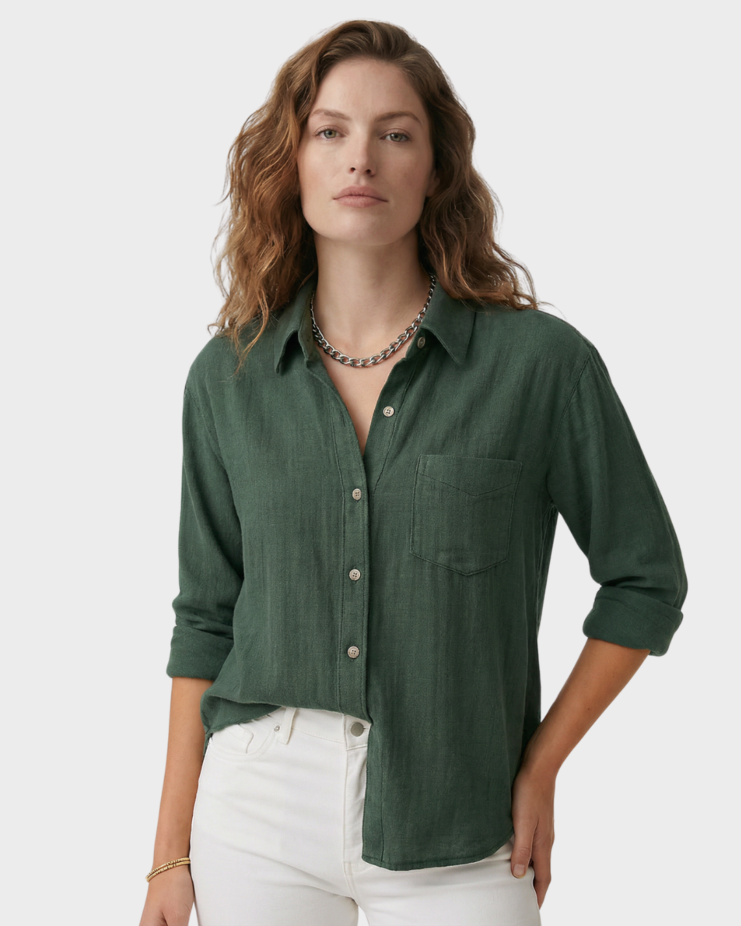 Blusa de Satén para Mujer