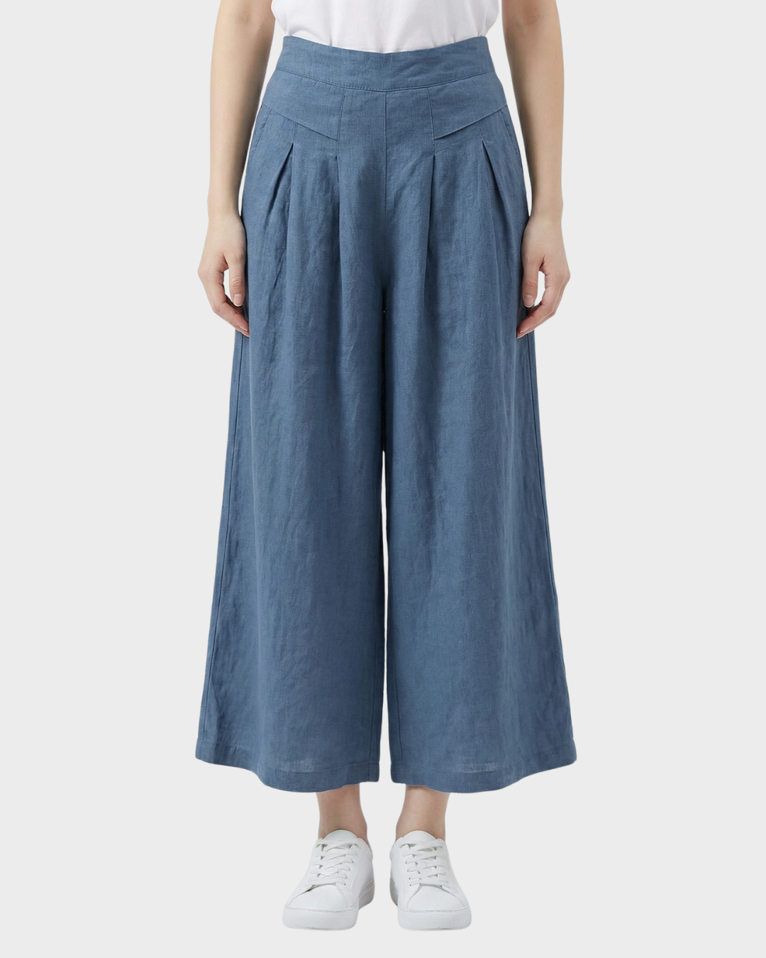 Pantalón de lino fluido