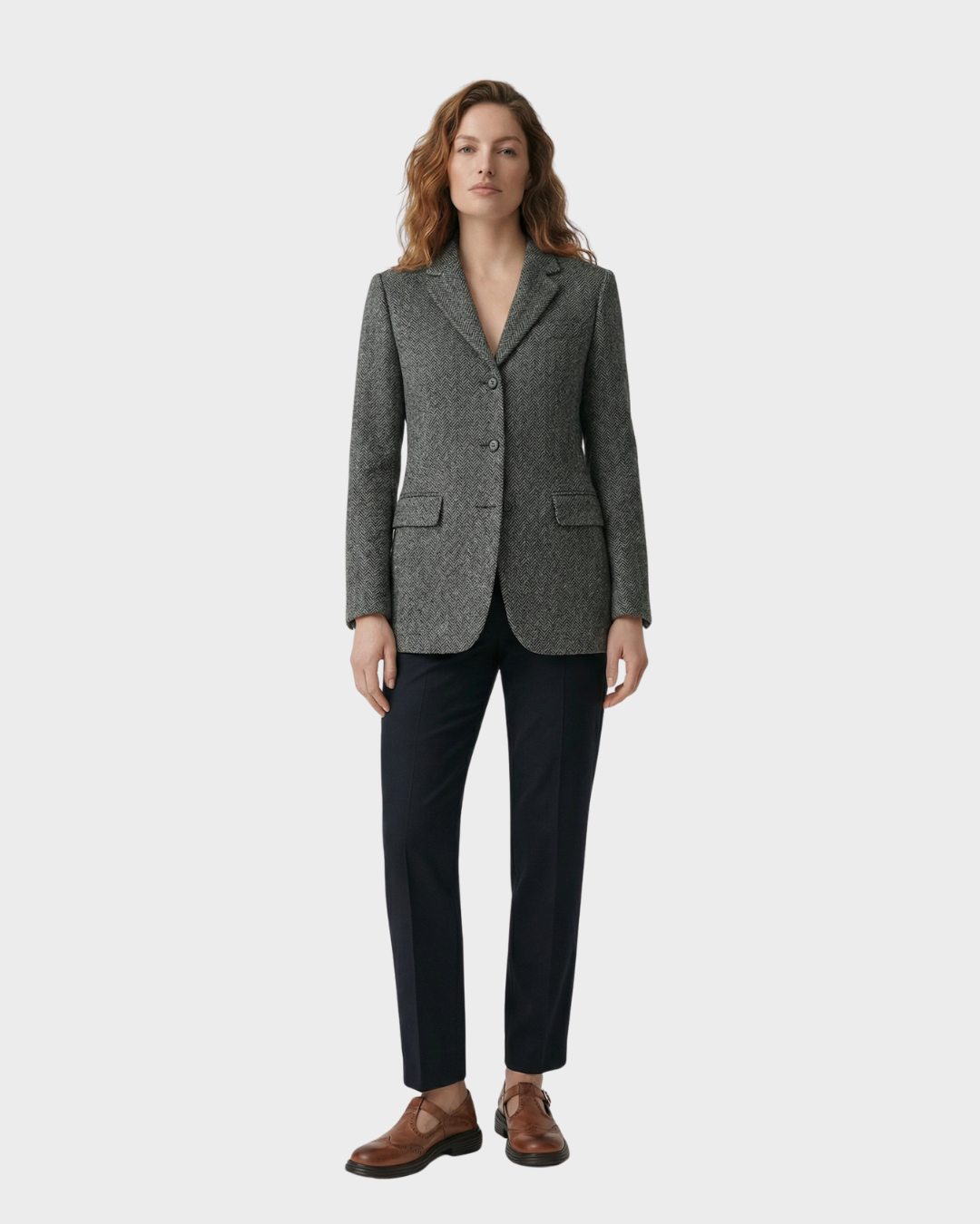 Zapatos de Cuero con Hebilla y Diseño Clásico