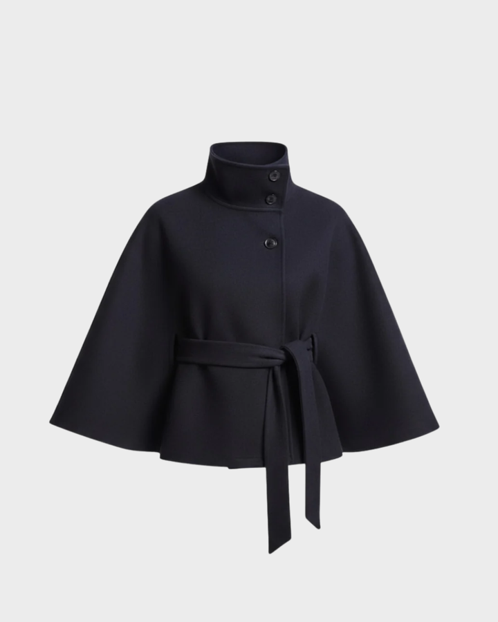 Abrigo de cuello alto – sofisticación urbana y estilo atemporal