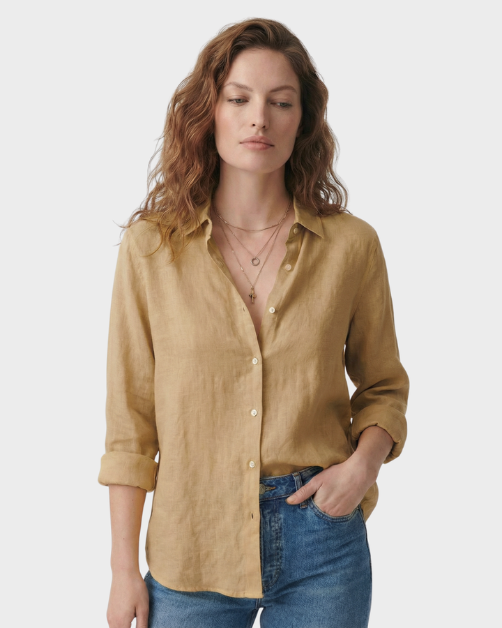 Blusa de mujer de lino
