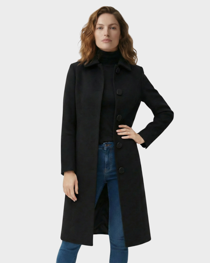 Abrigo largo para mujer