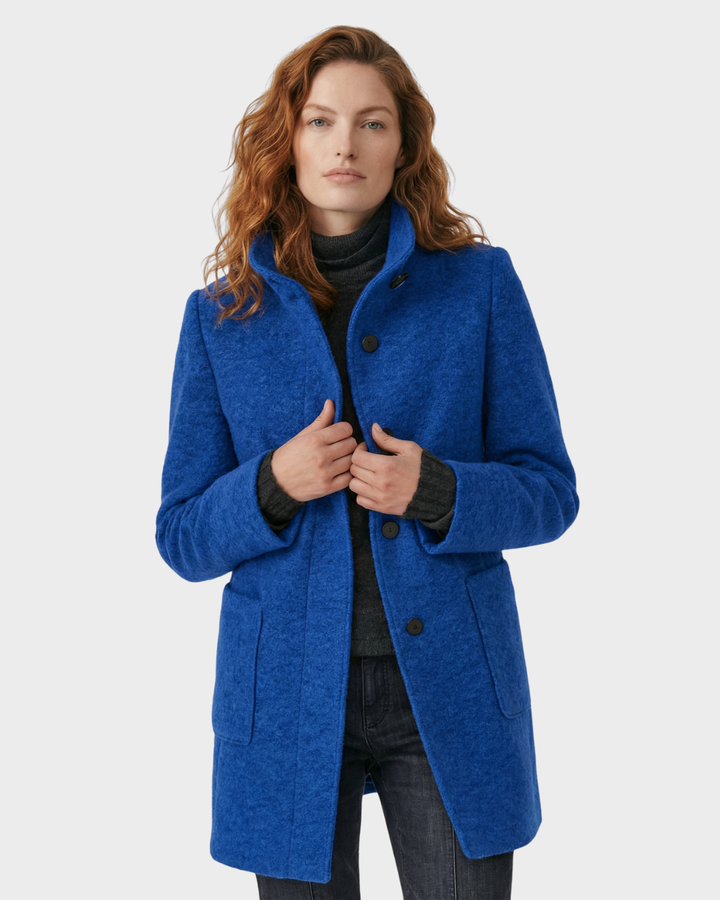 Abrigo de lana para mujer