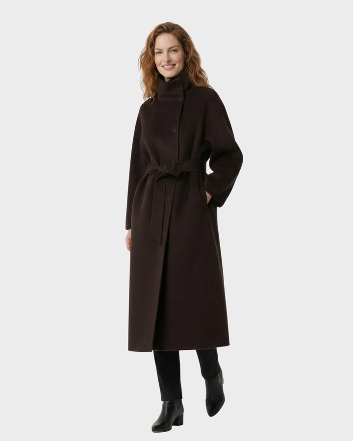 Abrigo largo – elegancia esculpida y calidez sofisticada