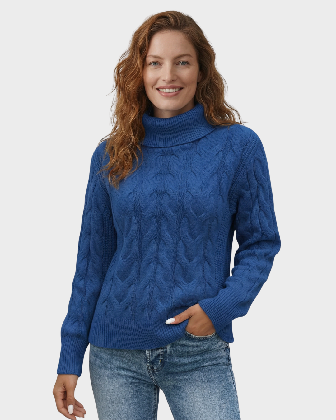 Suéter de cuello alto – elegancia y comodidad