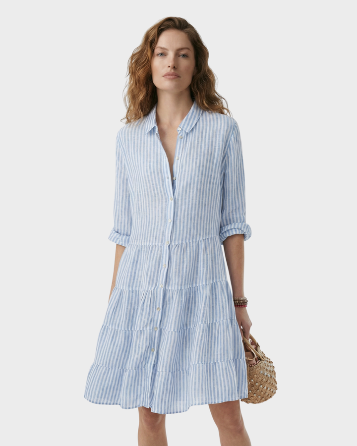 Vestido de mujer a rayas