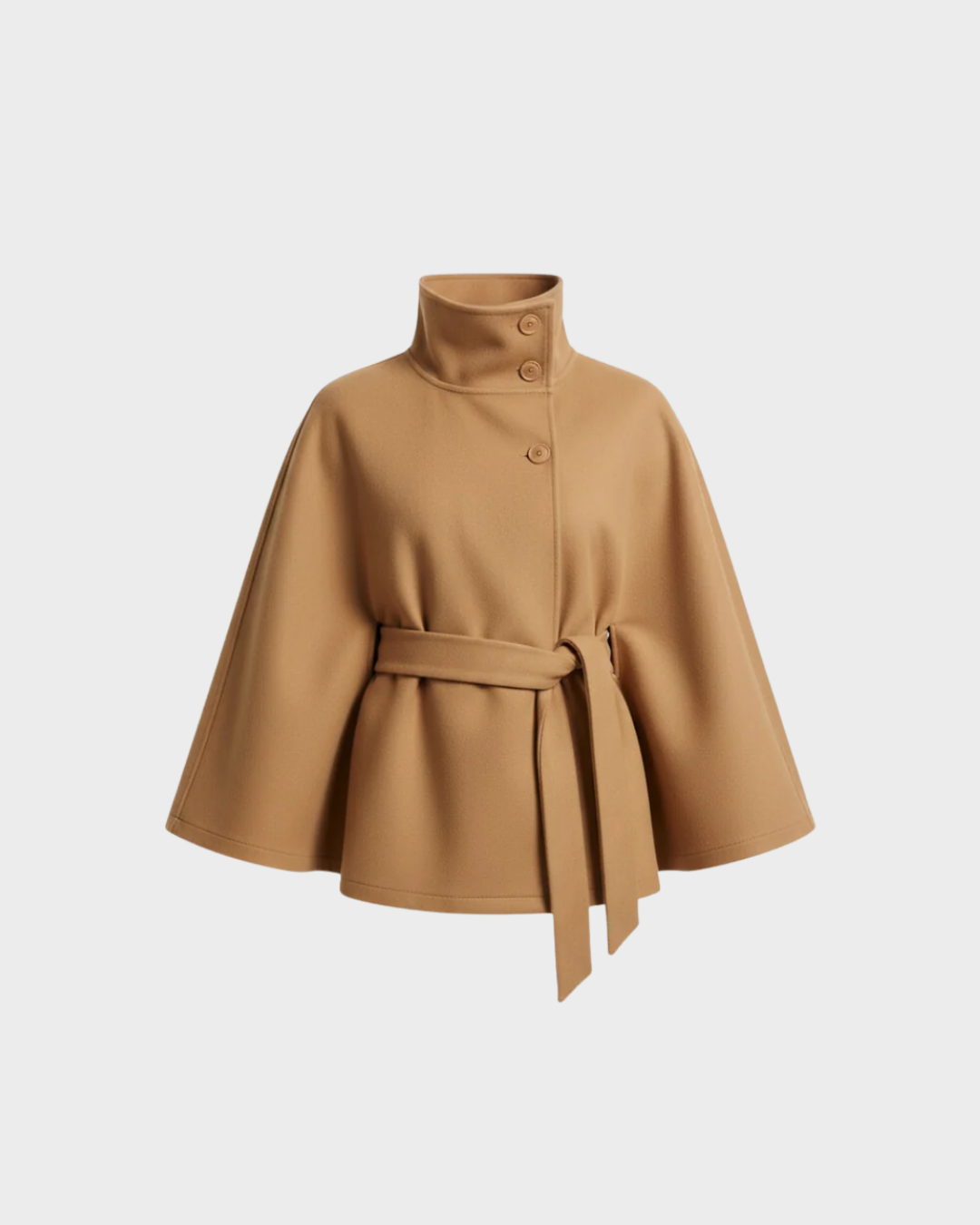Abrigo de cuello alto – sofisticación urbana y estilo atemporal