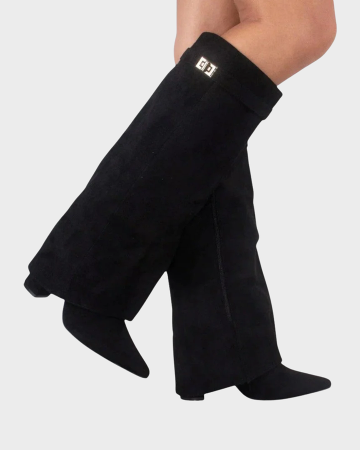 Bota de Mujer de Cuero para Otoño