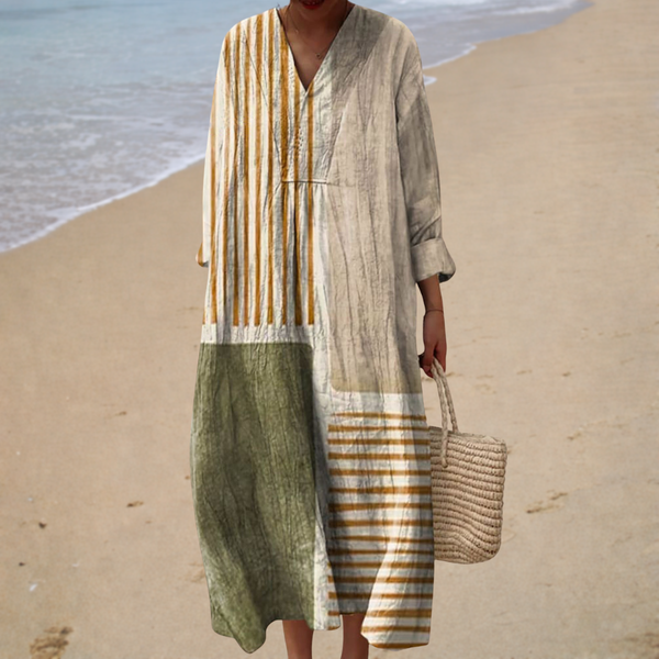 Vestido de Verano Impreso Halagador