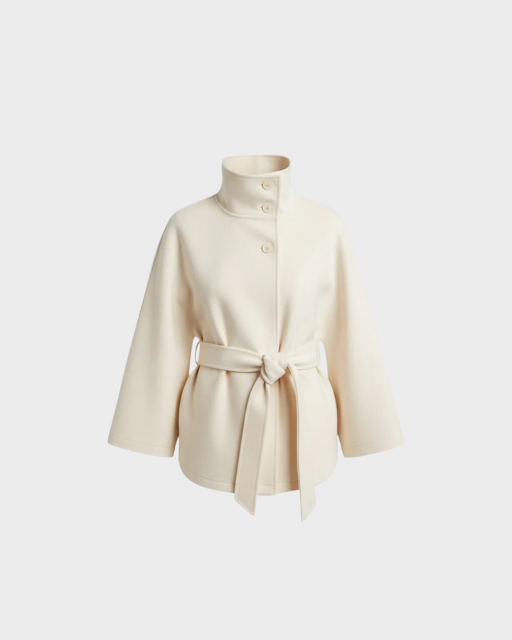 Abrigo de cuello alto – sofisticación urbana y estilo atemporal