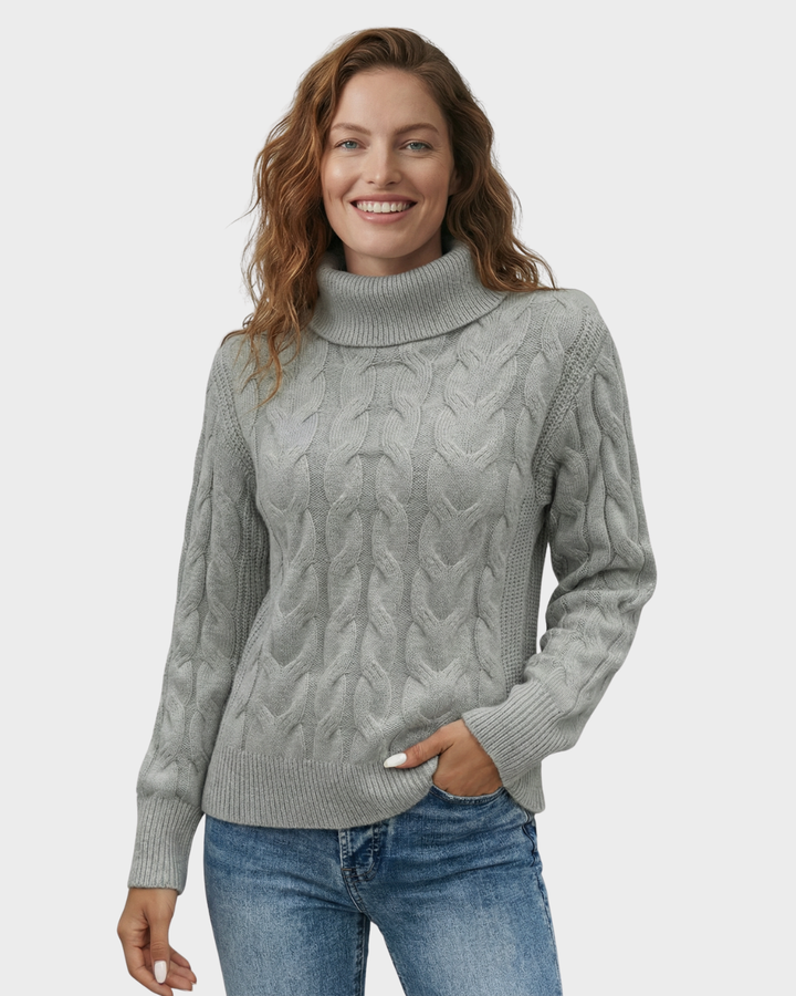 Suéter de cuello alto – elegancia y comodidad