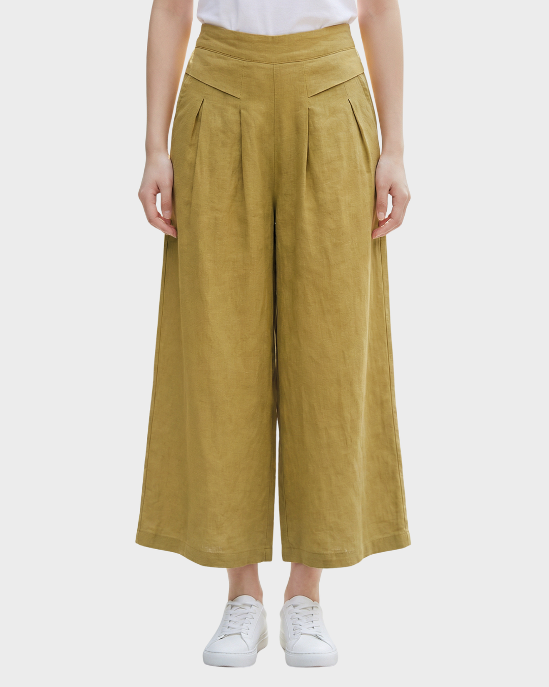 Pantalón de lino fluido