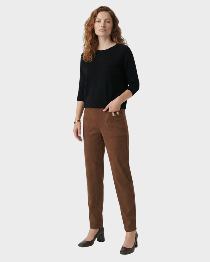 Pantalón recto de mujer