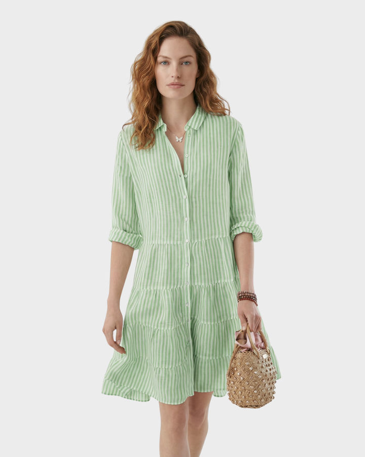 Vestido de mujer a rayas