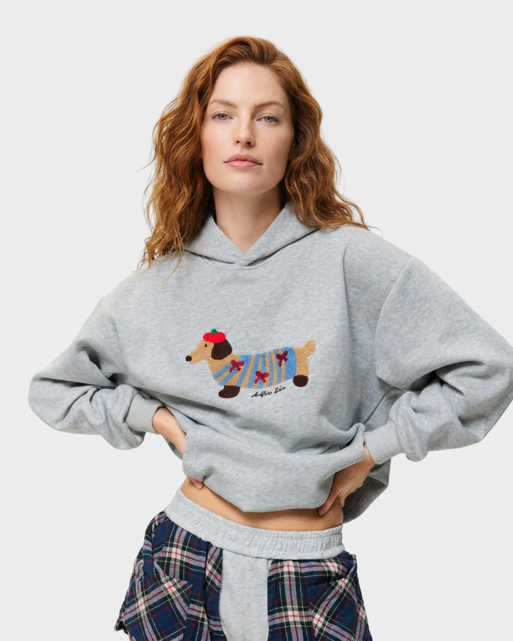 Suéter Divertido con Estampado de Perro