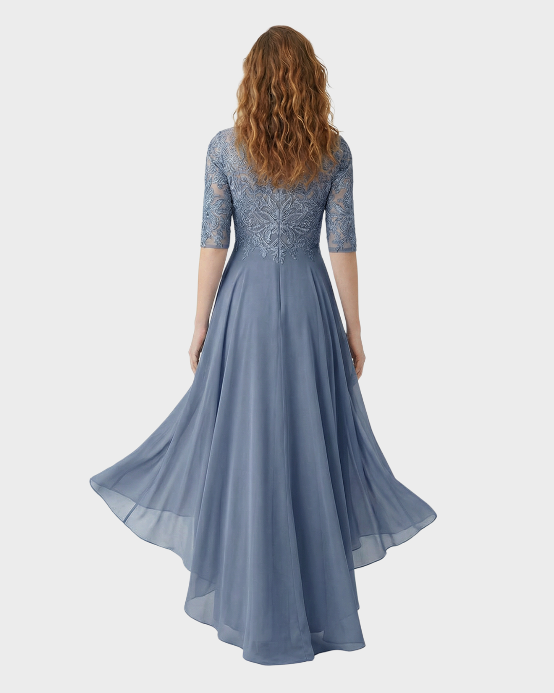 Vestido de cocktail con encaje