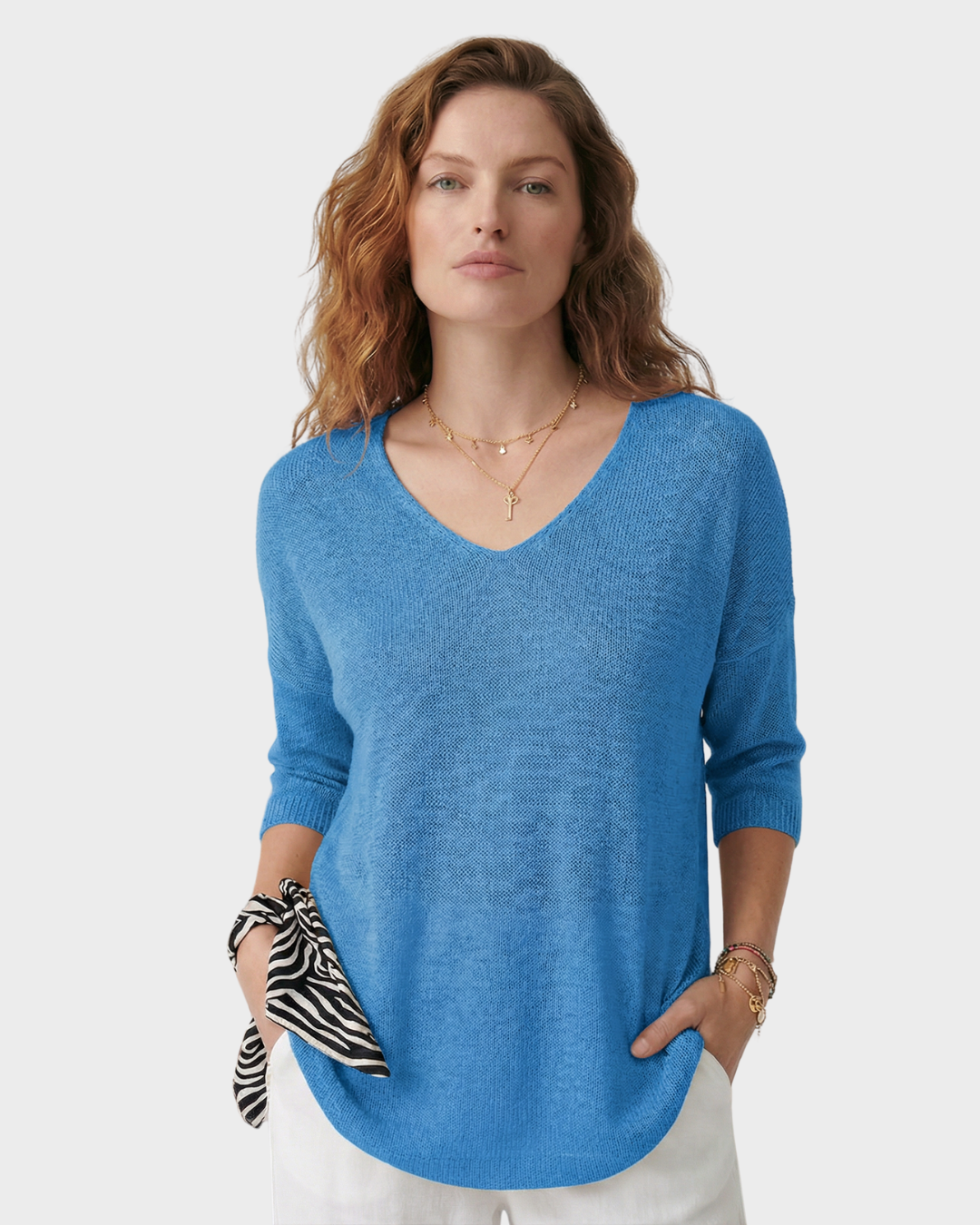 Blusa Elegante de Satén para Mujer