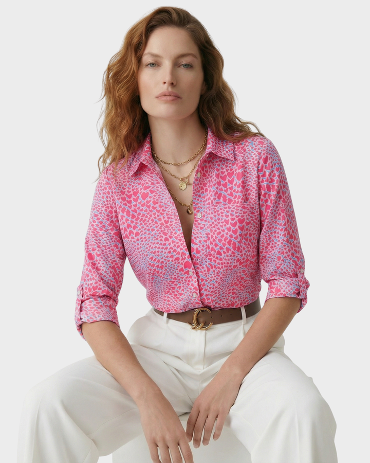 Blusa de mujer estampada