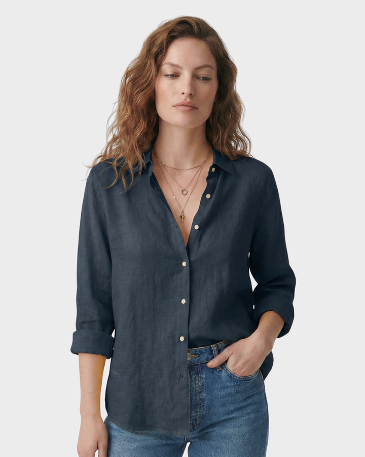 Blusa de mujer de lino