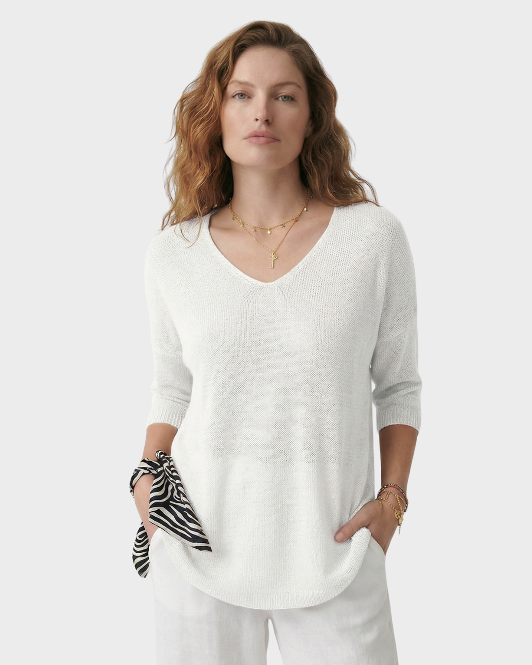 Blusa Elegante de Satén para Mujer