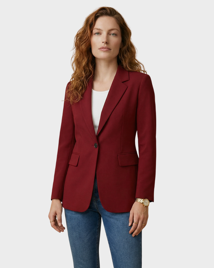 Blazer para Mujer de Algodón para Primavera