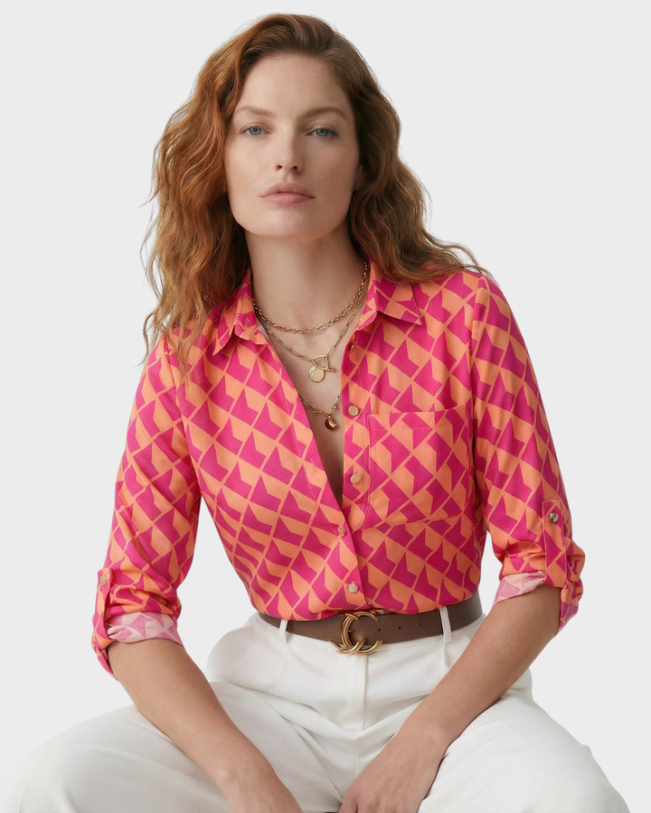 Blusa de mujer estampada