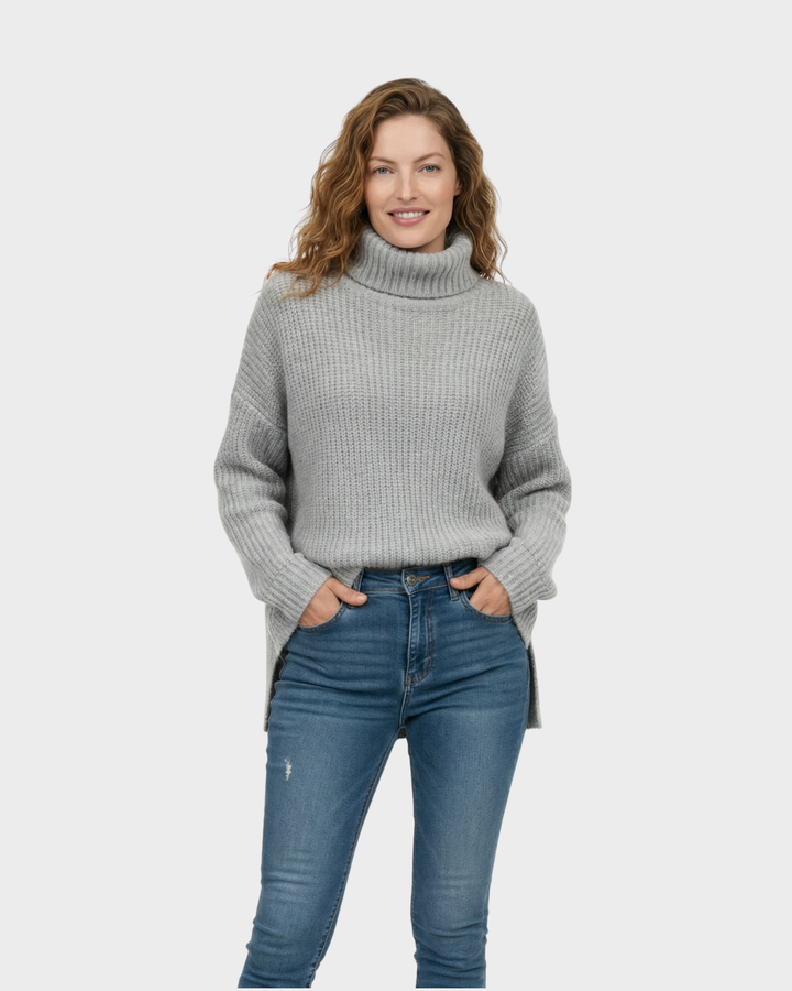 Suéter de punto acanalado – diseño atemporal con acabado chic