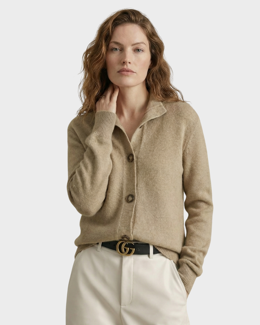 Cárdigan Elegante con Detalles Refinados