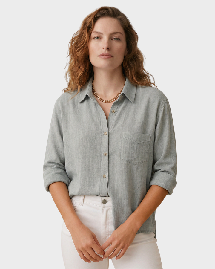 Blusa de Satén para Mujer