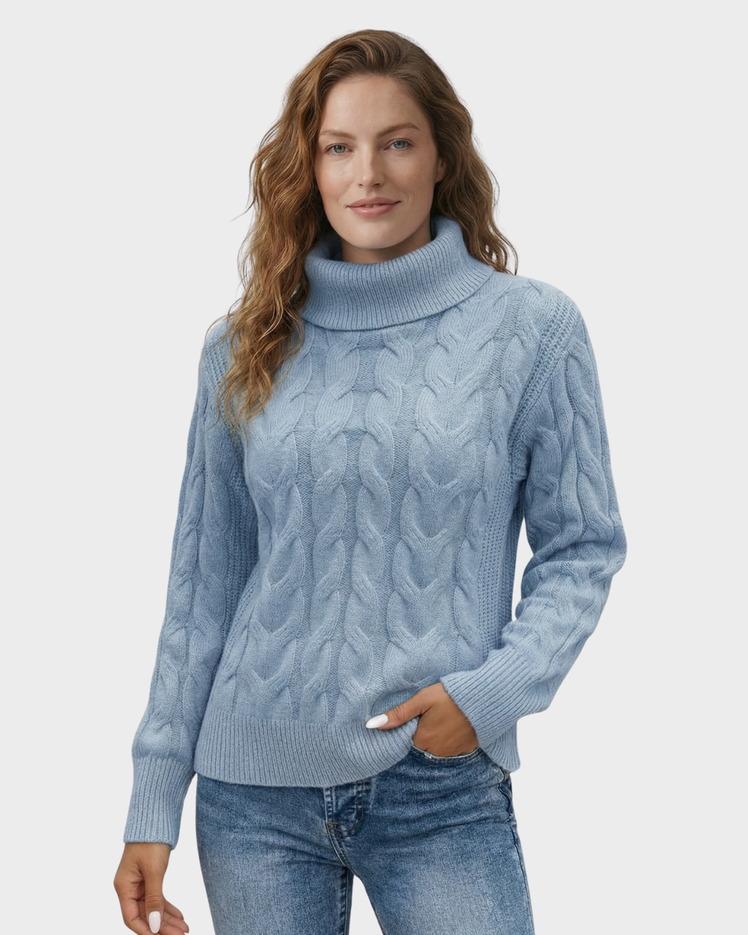 Suéter de cuello alto – elegancia y comodidad