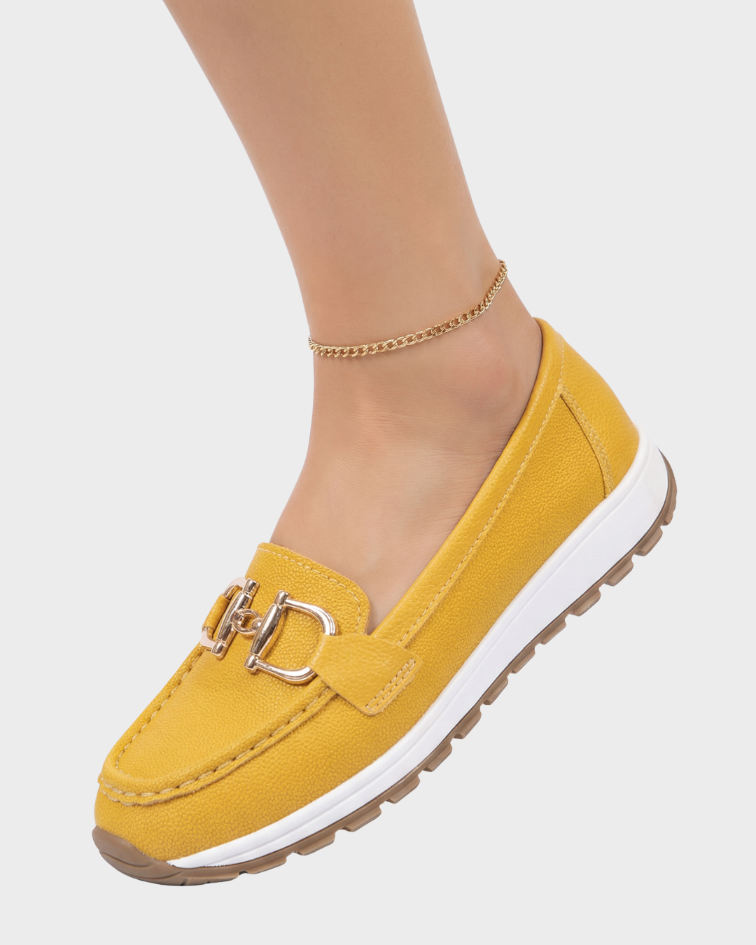 Zapatos tipo mocasín de mujer