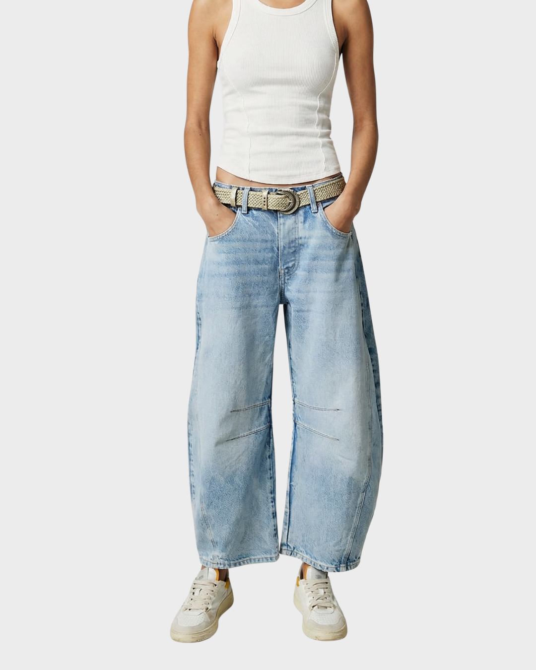 Pantalón de Mezclilla Ancho