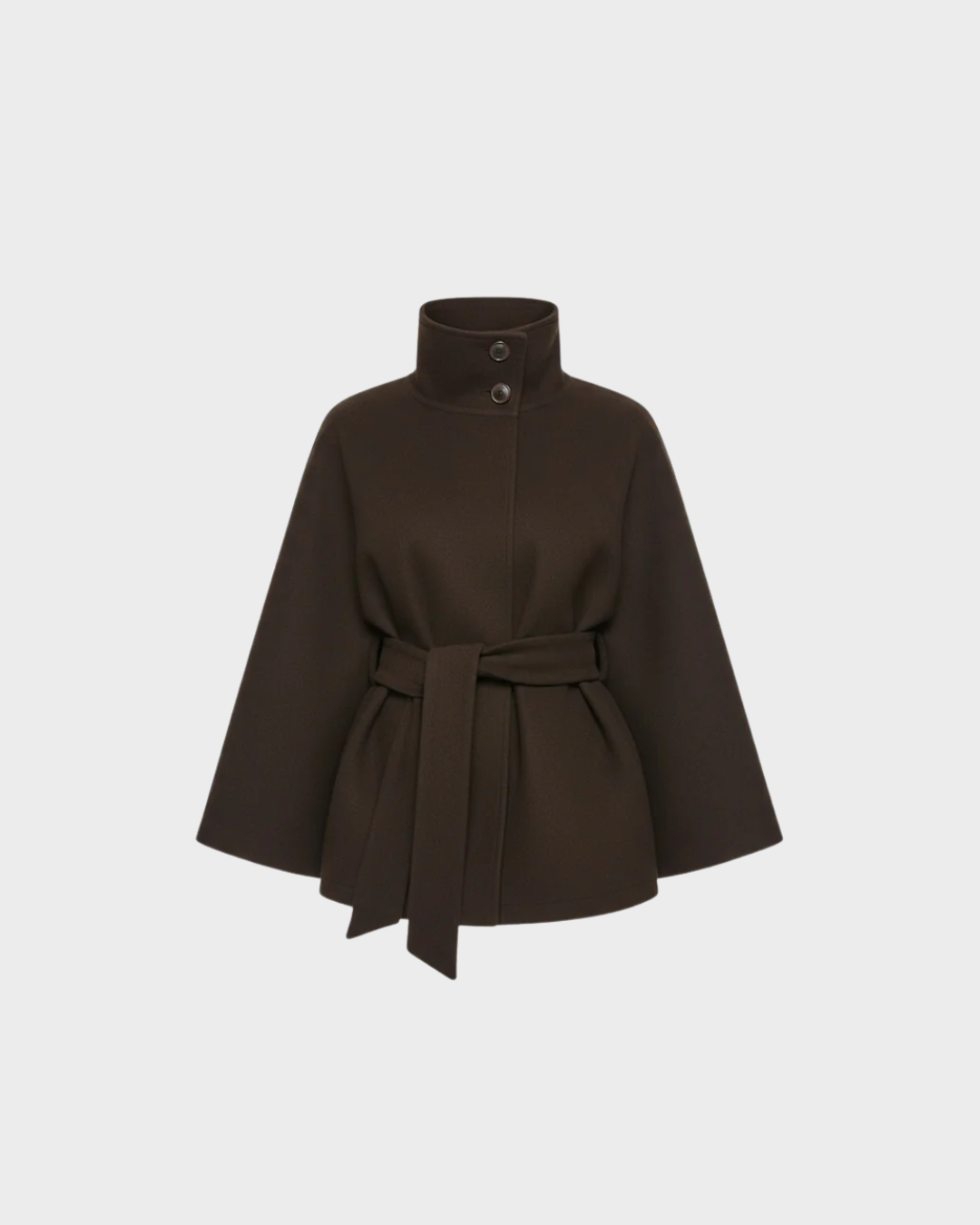 Abrigo de cuello alto – sofisticación urbana y estilo atemporal