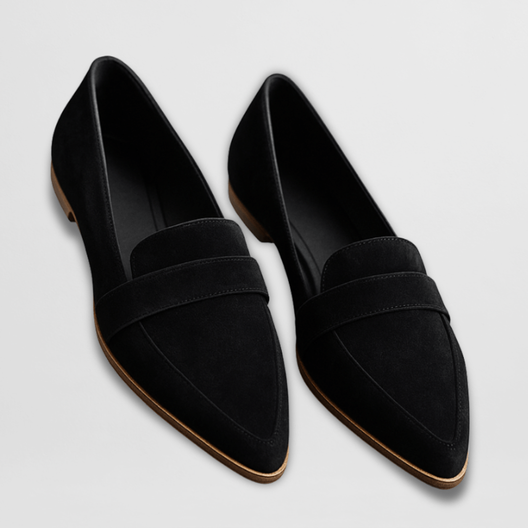 Eva-Josefine | Zapatillas de casa ortopédicas de ante suave